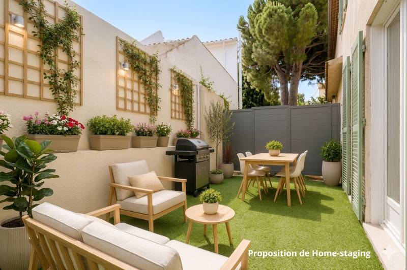 La Ciotat : Charmante maison de ville avec cour privative à deux pas du centre