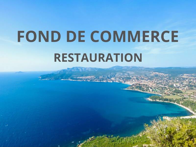 A VENDRE FOND DE COMMERCE DE TYPE RESTAURATION - SALON DE THE A LA CIOTAT