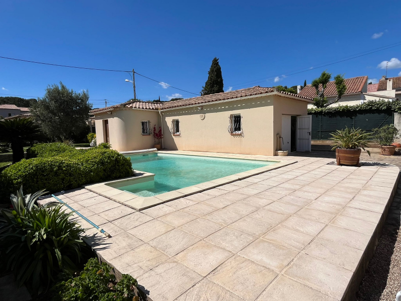 VILLA DE 190 M² AVEC PISCINE JARDIN ET PROCHE DE LA MER DANS LE QUARTIER DU PEYMIAN A LA CIOTAT