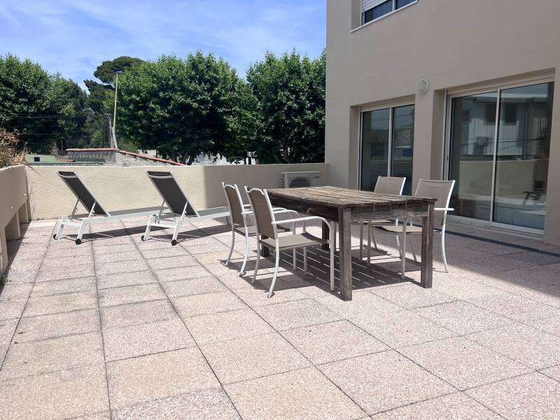 Terrasse de 57 m²