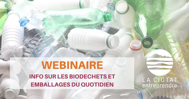 WEBINAIRE : BIODECHETS ET POUBELLE JAUNE : Adaptez-vous aux nouvelles réglementations